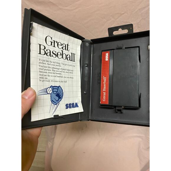 Great Baseball (Sega Master System, 1987) CIB - Picture 3 of 3